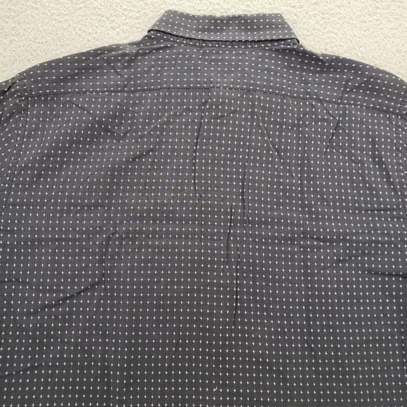 Banana Republic Shirt Mens 16 16.5 Large blue Long Sleeve Button‎ Up - Picture 4 of 10